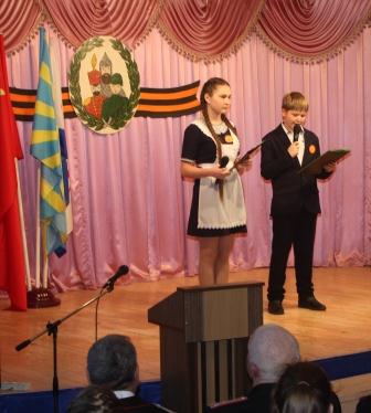 В пятой школе открыли месячник оборонно-массовой и военно-патриотической работы