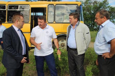 Глава Тбилисского района провел смотр культуры земледелия