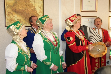 Почетный гражданин Тбилисского района отмечает 80-летний юбилей