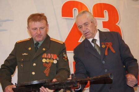 Тбилисцы приняли участие в краевом концерте ко Дню защитника Отечества