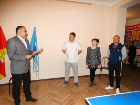 Турнир по настольному теннису прошел в Тбилисской