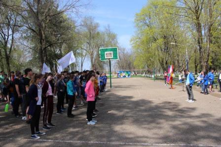 В Тбилисской состоялся волонтерский «Космический забег»