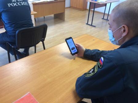 Сотрудники 129 пожарно-спасательной части уже начали проходить тестирование. 