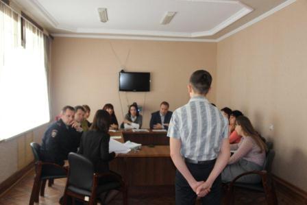 Очередное заседание Комиссии по делам несовершеннолетних