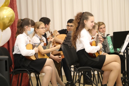 В детской школе искусств станицы Тбилисской прошел отчетный концерт