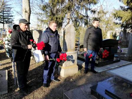 В Тбилисском районе почтили память погибших и умерших участников войны в Афганистане