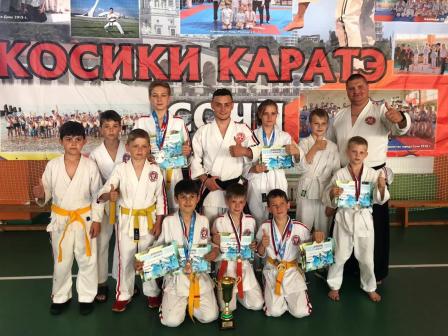 Отличный результат показали тбилисские спортсмены на соревнованиях по косики каратэ