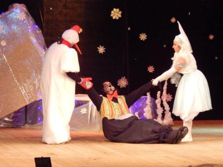 «Снежная история» для маленьких тбилисцев