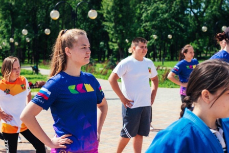 В Ванновском поселении прошла #Зарядка_РФ