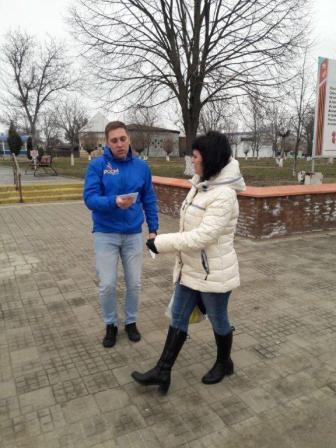 В Тбилисской прошла молодежная патриотическая акция «Герои Отечества»