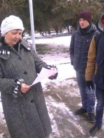 В Ловлинской вспоминают героев Отечества