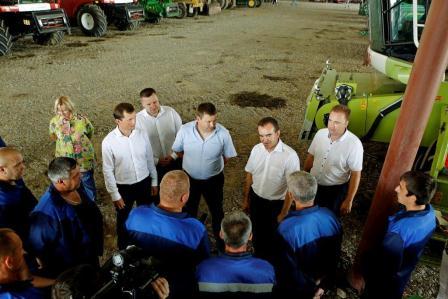 Тбилисский район посетил губернатор Краснодарского края