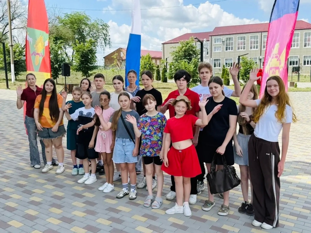 Жители ст. Нововладимировской получили мощный заряд бодрости и энергии!