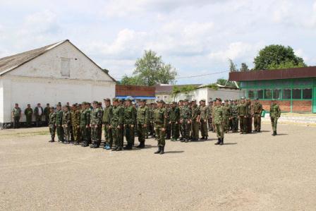 Торжественное закрытие учебных сборов состоялось в Тбилисском районе