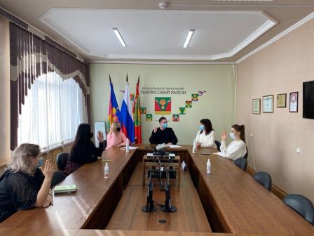 Заседание Молодежного Общественного Совета при ТИК Тбилисская