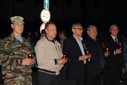 Акция «Свеча памяти» прошла в Тбилисской