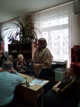 В районной библиотеке состоялось заседание поэтического клуба «Серебряные струны»