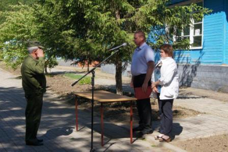 закрытие учебных сборов обучающихся 10 классов