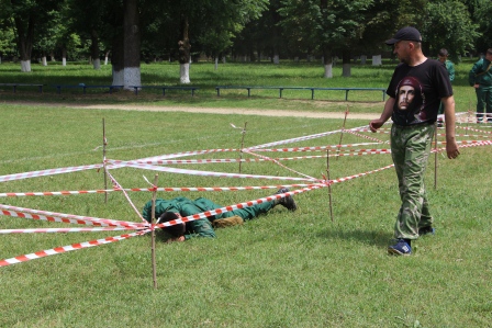 В Тбилисском районе прошла военно-патриотическая игра «Марш Бросок»