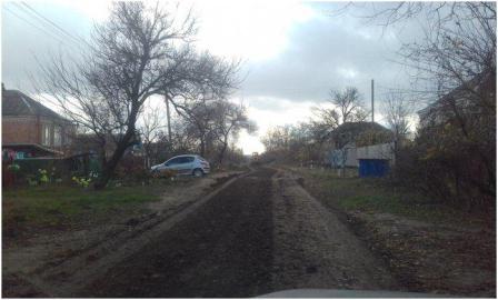 В Ловлинской прогрейдировали дороги на трех улицах