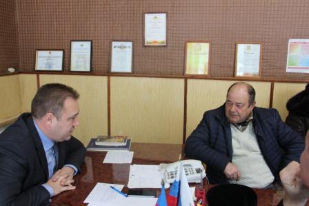 Евгений Ильин провел прием граждан в Алексее-Тенгинском поселении