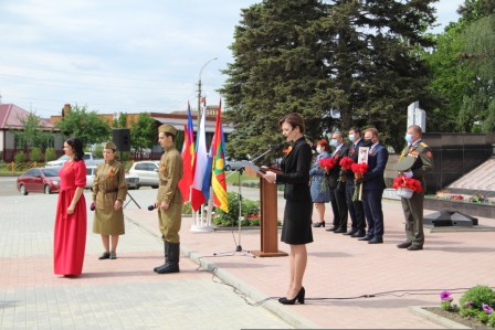 75 лет Победы отмечают в Тбилисском районе