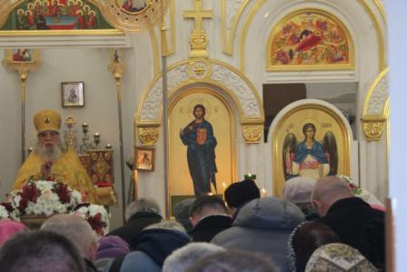 В храме Андрея Первозванного станицы Тбилисской