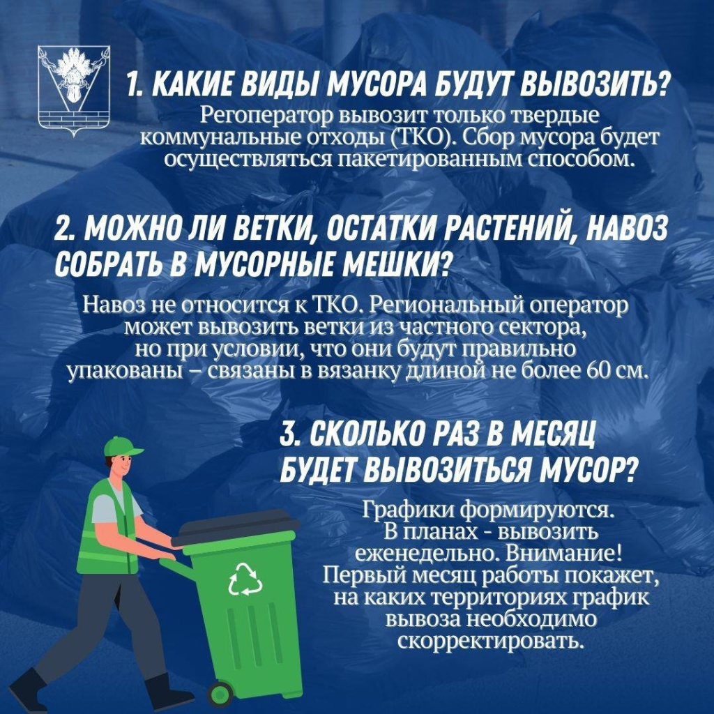 В Тбилисском районе начинает работу региональный оператор по вывозу ТКО