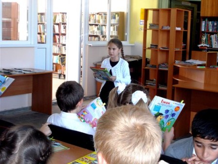 В детской библиотеке школьники совершили "погружение" в детские журналы