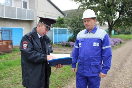 Энергетики провели рейд по выявлению энерговоров в станице Тбилисская