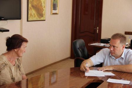 Глава Тбилисского района провел очередной прием граждан