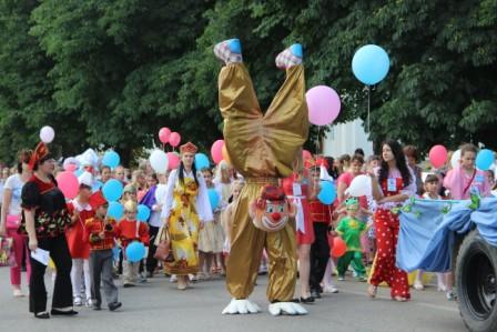 В Тбилисском районе прошел детский карнавал