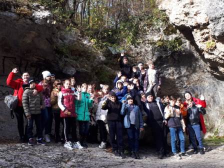 Тбилисские школьники отдыхают в горах