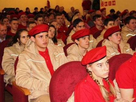 В Тбилисском районе торжественно открыли месячник оборонно-массовой и военно-патриотической работы