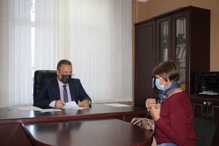 Глава Тбилисского района провел прием граждан