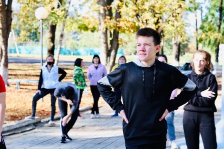 В Геймановской прошла #Зарядка_РФ