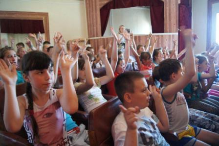 Открытие школьного лагеря &laquo;Солнышко&raquo;