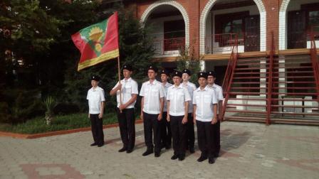 Тбилисские казачата принимают участие во Всекубанском слете