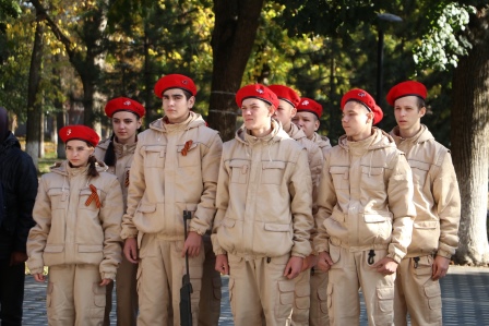 В Тбилисском районе прошла военно-спортивная игра "Зарница"