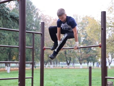 В Тбилисской прошли соревнования по дворовым видам спорта «Прорыв»