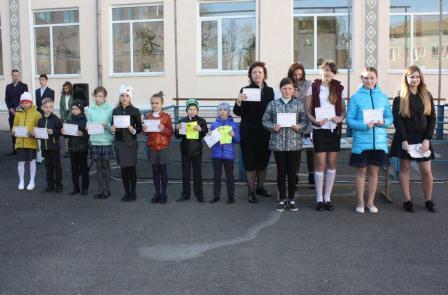 В пятой школе отметили лучших