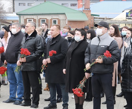 В Тбилисском районе почтили память погибших в Чеченской республике