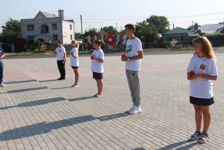 В Тбилисском районе почтили память жертв терактов