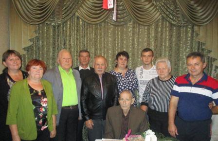 Житель Нововладимировской отметил 90-летний юбилей