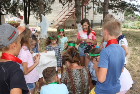 На один день дети из школьного лагеря «Солнышко» стали пиратами