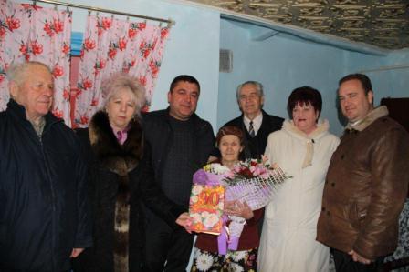 Жительница хутора Шевченко отмечает 90-летие