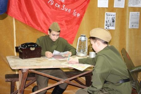 Блиндаж времен Великой Отечественной войны установили в Доме культуры