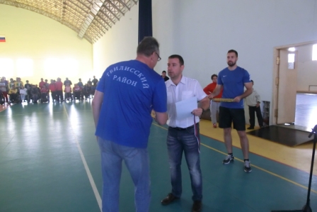 Тбилисцы приняли участие в спартакиаде инвалидов Кубани