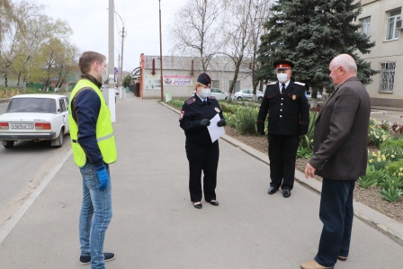 Мобильные отряды самоконтроля работают в Тбилисском районе