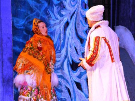 В Тбилисском районе прошел спектакль «Ночь перед Рождеством»